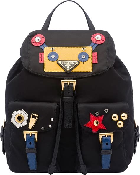 prada robot print backpack|Men's Backpacks And Belt Bags .